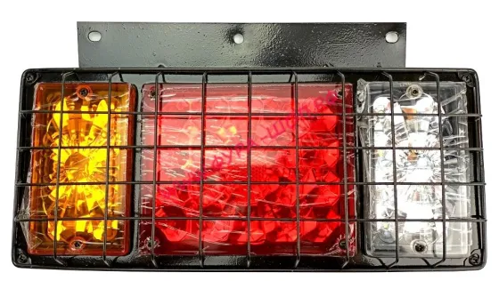 Фонарь задний LED 069 универсальный грузовой с кронштейном и защитой 12V МК