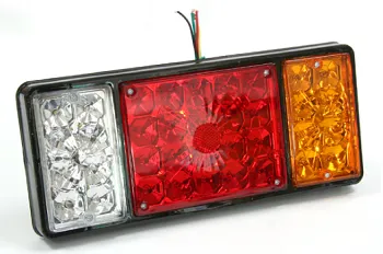 Фонарь задний LED "АТ" л/п с кабелем (универсальный) 3 секции аналог HYUNDAI