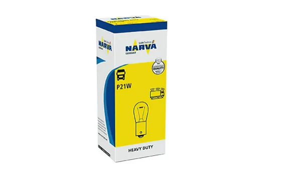 Лампа NARVA P21W 21W (BA15s) 24v Heavy Duty