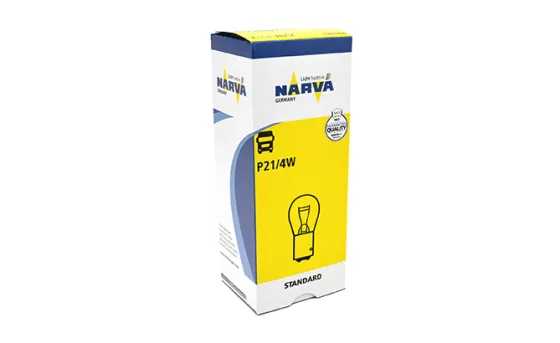 Лампа NARVA P21/4W 21W (BAZ15d) 24V