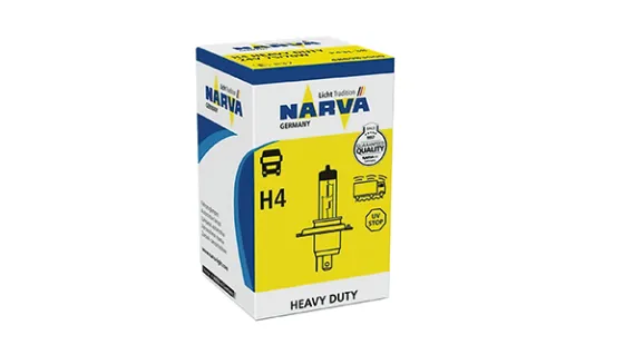 Лампа NARVA H4 75/70W (P43t) 24v Heavy Duty