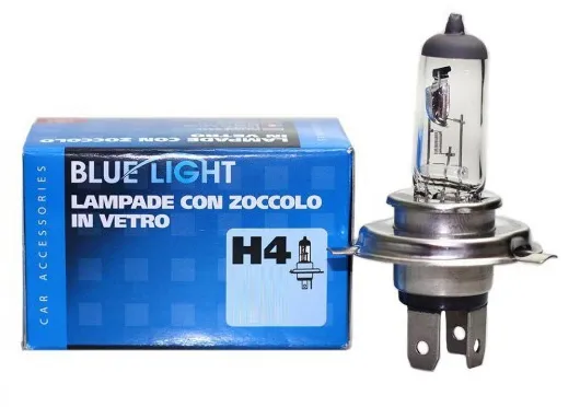 Лампа H4 24V 75/70W BLUE LIGHT