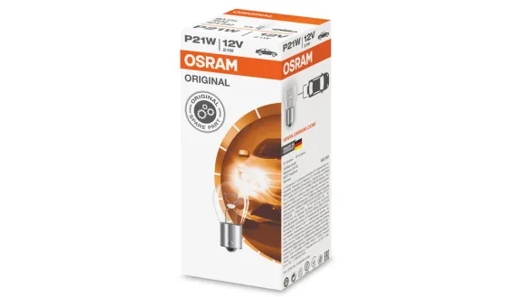 Лампа OSRAM P21W 21W (BA15s) 12V