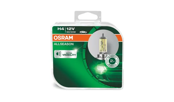Лампа OSRAM H4 60/55W (P43t) 12V DUOBOX