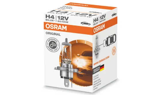 Лампа OSRAM H4 60/55W (P43t) 12V
