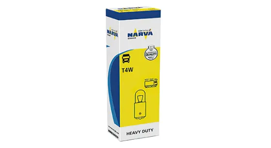 Лампа NARVA T4W (BA9s) 24V Heavy Duty