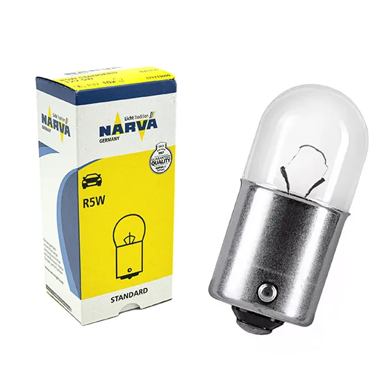 Лампа NARVA R5W 5W (BA15s) 12v