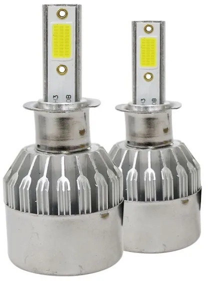 Лампа диодная C9, H3, 25W, к-т