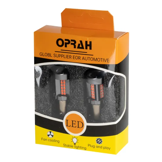 Диод №192 T25 54LED 4,8W 12-24V Красный, к-т