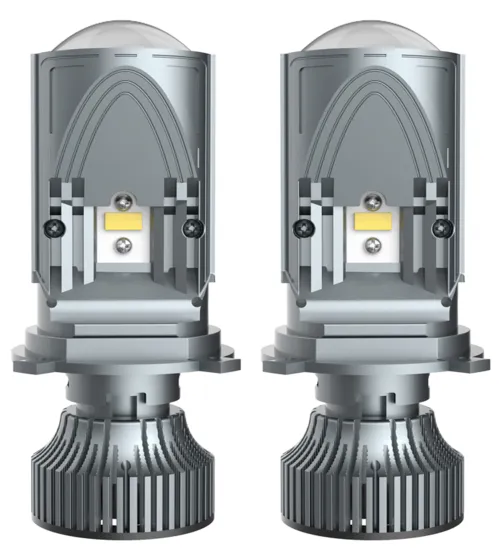 Диодная лампочка-линза (G04) H4 12-24V