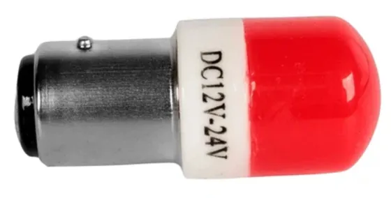 Диод №159 T25 ceramic nonpolar Красный 12-24V Филипс 1/20