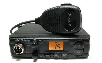 Автомобильная радиостанция MegaJet 300 TURBO AM/FM, 40 кан., 4W/5W