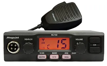 Автомобильная радиостанция MegaJet 150, AM/FM, 200 кан,4 W 12V