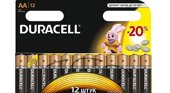 Батарейки DURACELL AA (пальчиковые) /12