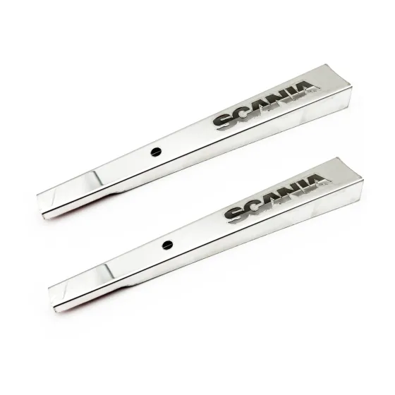 Накладки INOX на щетки SCANIA S/R, к-т