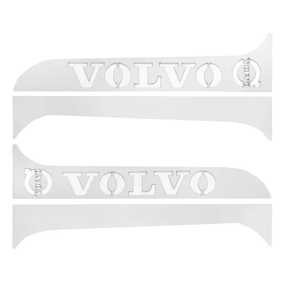 Накладки INOX на стойки дверей VOLVO №2