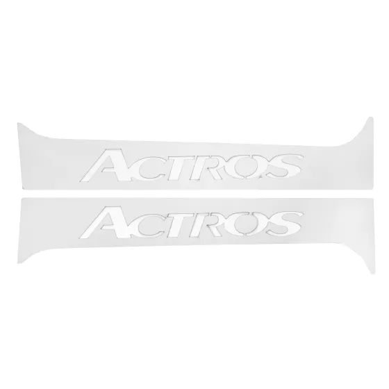 Накладки INOX на стойки дверей MB ACTROS MP 2,3 (2шт)