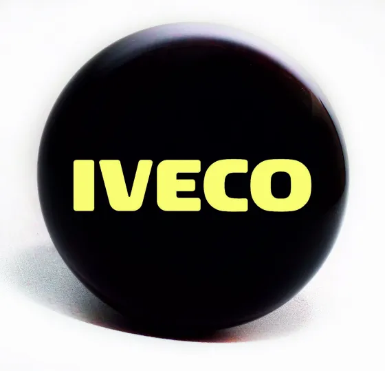 Ручка на руль (лентяйка) Деревянная "IVECO"