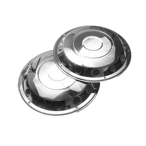 Колпак колеса 22,5" передний нержавейка 521F к-т 2 шт.(№ 6)