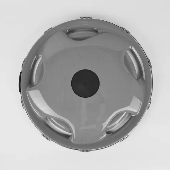 Колпак колеса задний R-19,5 (пластик-серый)