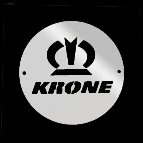 Эмблема на колпак KRONE (нерж.)