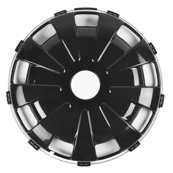 Колпак колеса передний R-22,5 (пластик-черный) NEW ТУРБО
