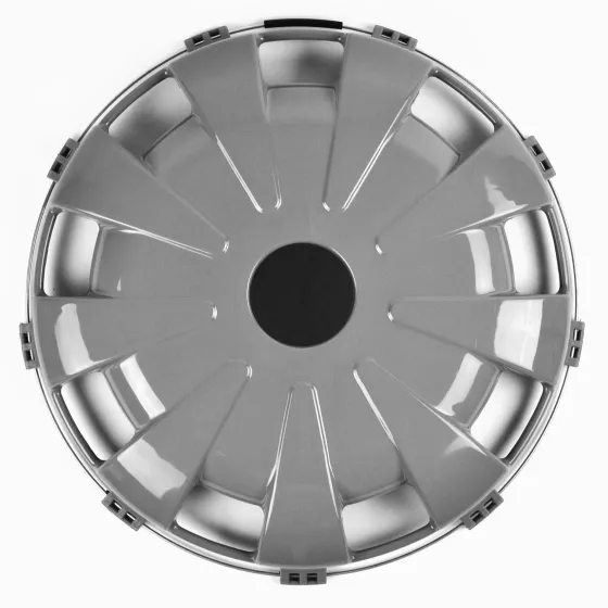 Колпак колеса передний R-22,5 (пластик-серый) NEW ТУРБО