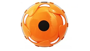 Колпак колеса передний R-17,5 (пластик-оранжевый)