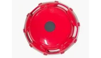 Колпак колеса передний R-17,5 (пластик-красный)