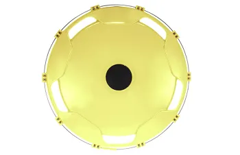 Колпак колеса задний R-22,5 (пластик-флюор)