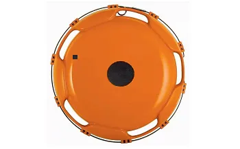 Колпак колеса задний R-22,5 (пластик-оранжевый)