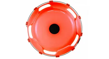 Колпак колеса задний R-17,5 (пластик-красный)