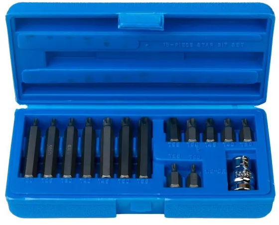 Набор бит Titan Т-615 Torx 15пр. Т20-Т55