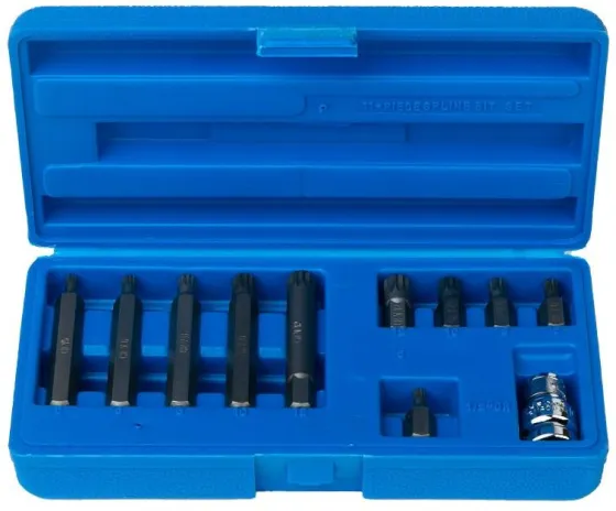 Набор бит Titan М-811 11пр. М5-М12 Spline