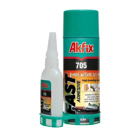 Набор для склеивания Akfix 705 (В25 гр + 100мл)