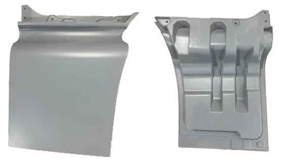 Удлинители дверей MAN TGX/TGA XXL- SITRAK -HOWO (широкая кабина) (ПЛАСТИК) Турция