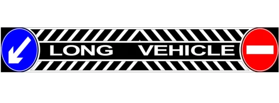 Брызговики 2050х320мм LONG VEHICLE Г-ЛЬ