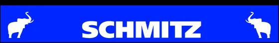Брызговики 2050х320мм SCHMITZ Белый НА СИНЕМ ФОНЕ