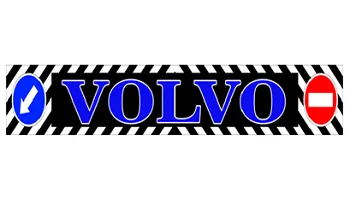 Брызговики длинномер 2400х350мм VOLVO синий