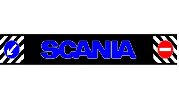 Брызговики длинномер 2400х350мм SCANIA синий