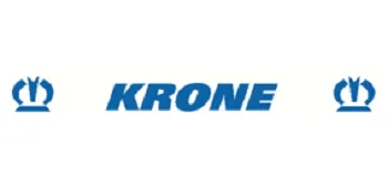 Брызговики длинномер 2400х350мм KRONE Синий на белом