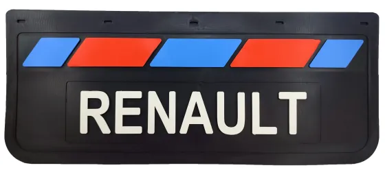Брызговики 670х270мм RENAULT LUX PRO (Красный/Синий)