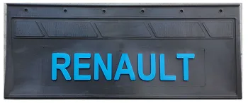 Брызговики 670х270мм (RENAULT) синяя надпись LUX РБ