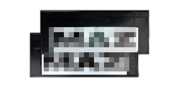 Брызговики 670х270мм "М-З" (черный) с светоотражающей белой основой