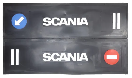 Брызговики длинномер 1200х350мм из 2-х частей SCANIA LUX РБ