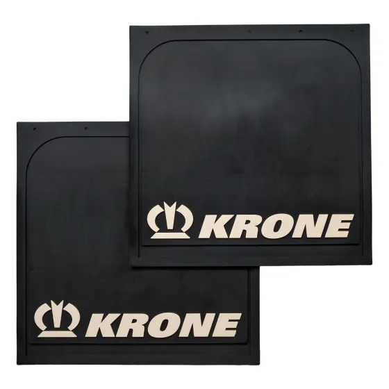 Брызговики 400х400мм (KRONE) объемный текст LUX
