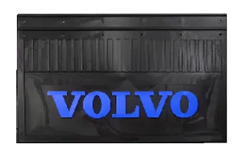 Брызговики 600х370мм (VOLVO) синяя надпись LUX РБ