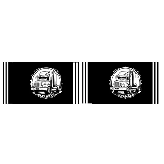 Брызговики 600х400мм SHACMAN-1 RB