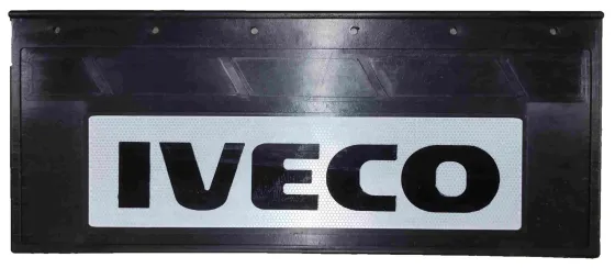Брызговики 670х270мм "IVECO" с светоотражающей белой основой