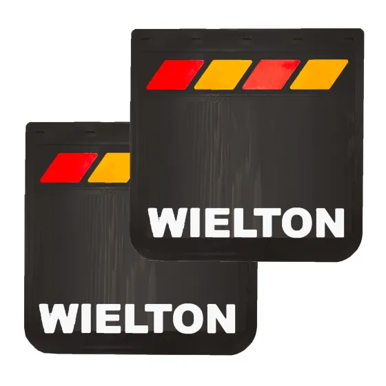 Брызговики 400х400мм WIELTON LUX PRO (Красный/Желтый)